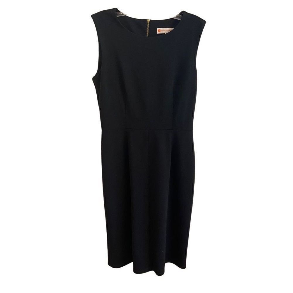 Jude Connally Black Sleeveless Sheath Dress XS